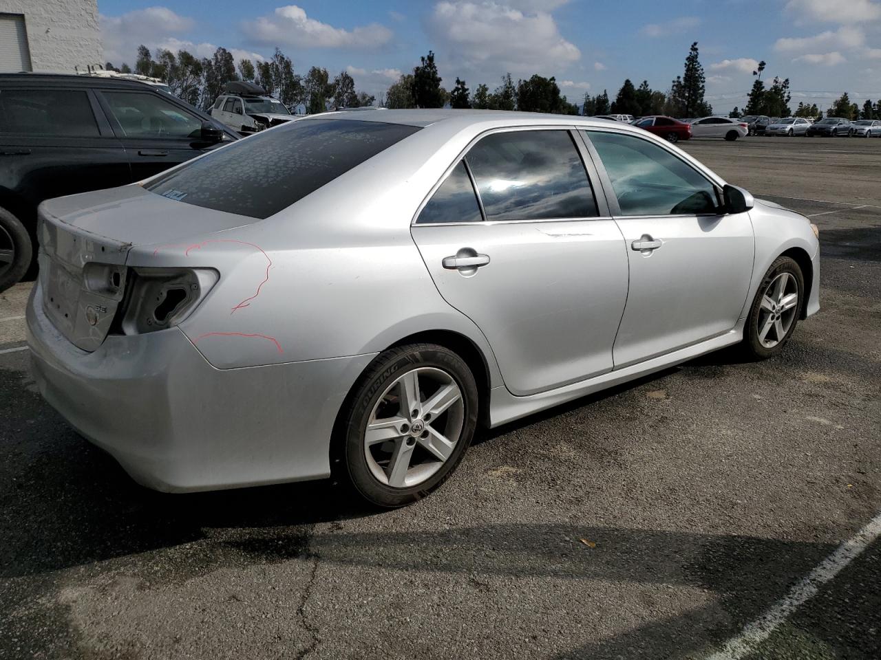 2013 Toyota Camry VIN 4T1BF1FK9DU246576 Copart auction photo, rear end damage thumbnail 3