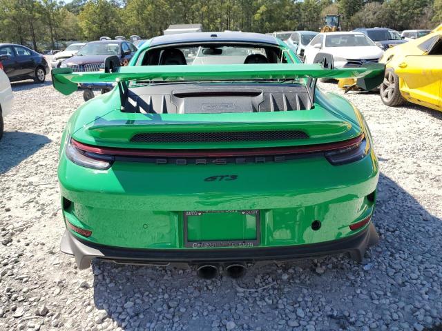 2022 Porsche 911 VIN WP0AC2A92NS268077 Copart auction photo, side damage thumbnail 6