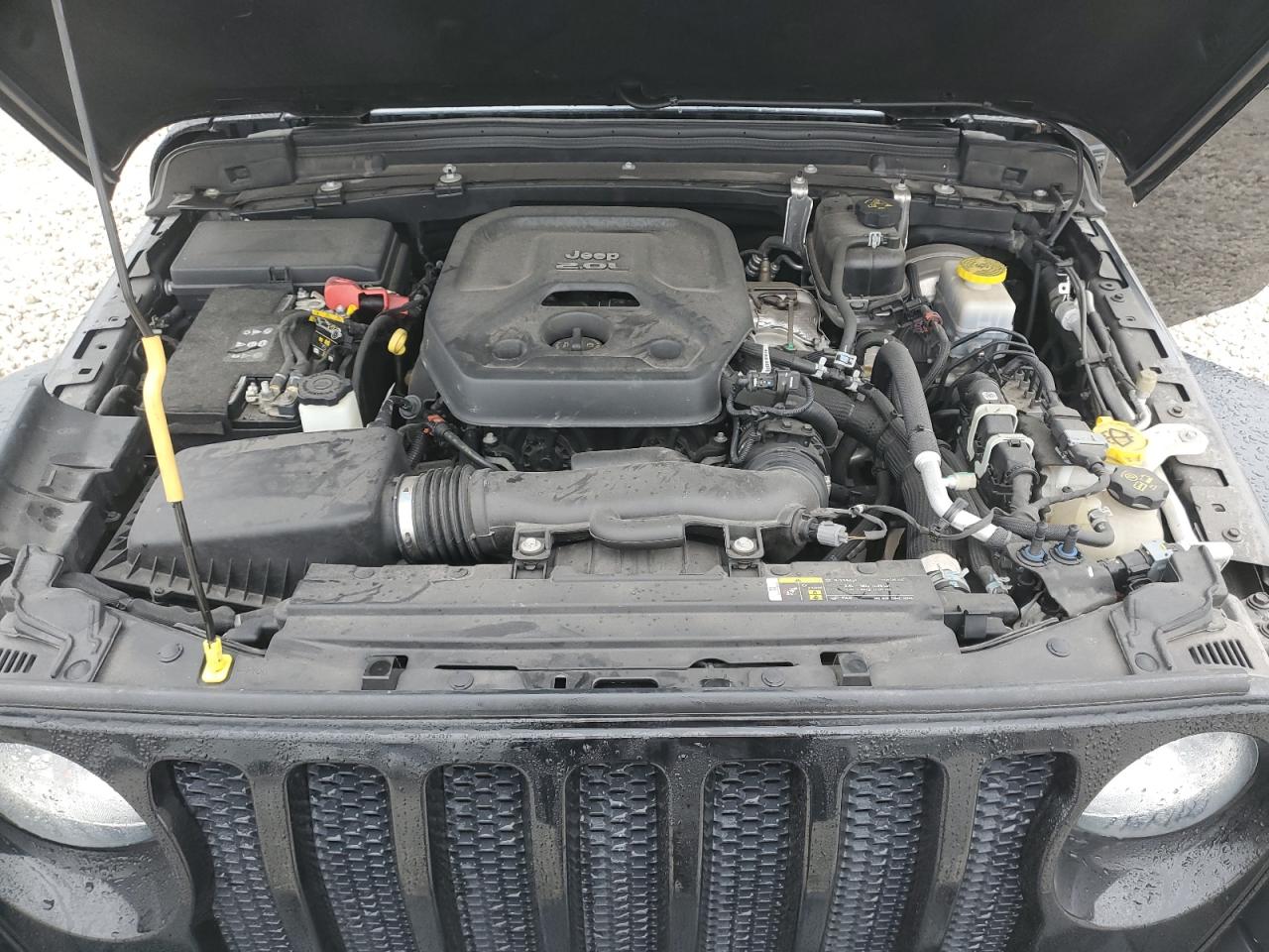 2019 Jeep Wrangler VIN 1C4HJXEG5KW551782 Copart auction photo, side / minor dent/scratches damage thumbnail 11
