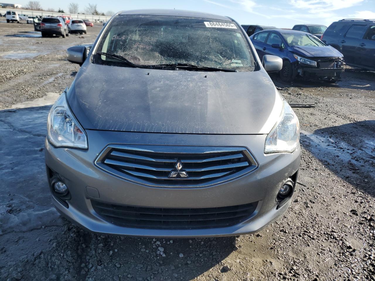 2019 Mitsubishi Mirage VIN ML32F3FJ9KHF00841 Copart auction photo, rear end damage thumbnail 5