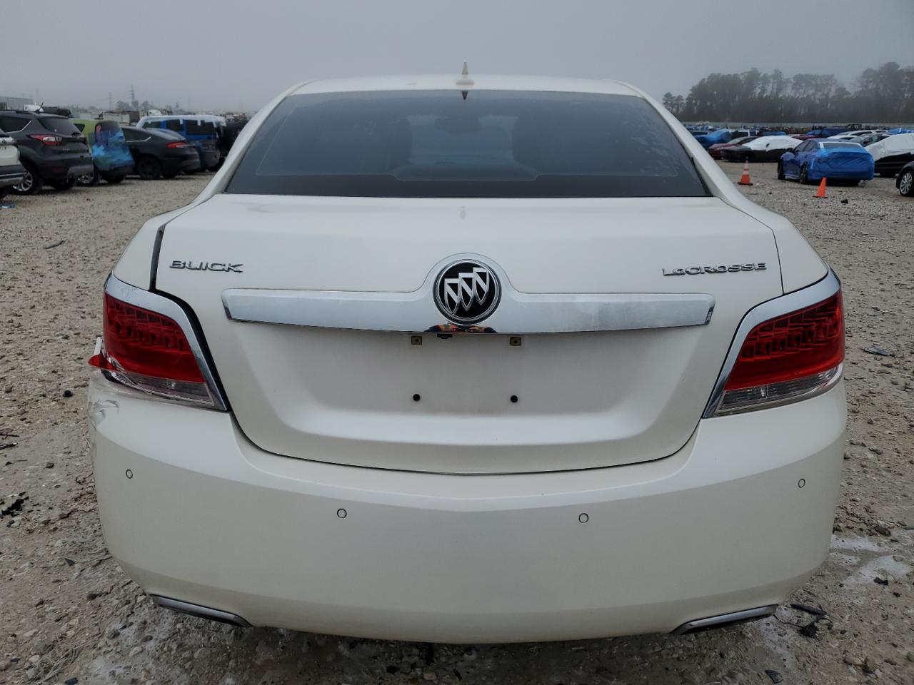 2012 Buick LaCrosse VIN 1G4GJ5E34CF130923 Copart auction photo, side / rear end damage thumbnail 6