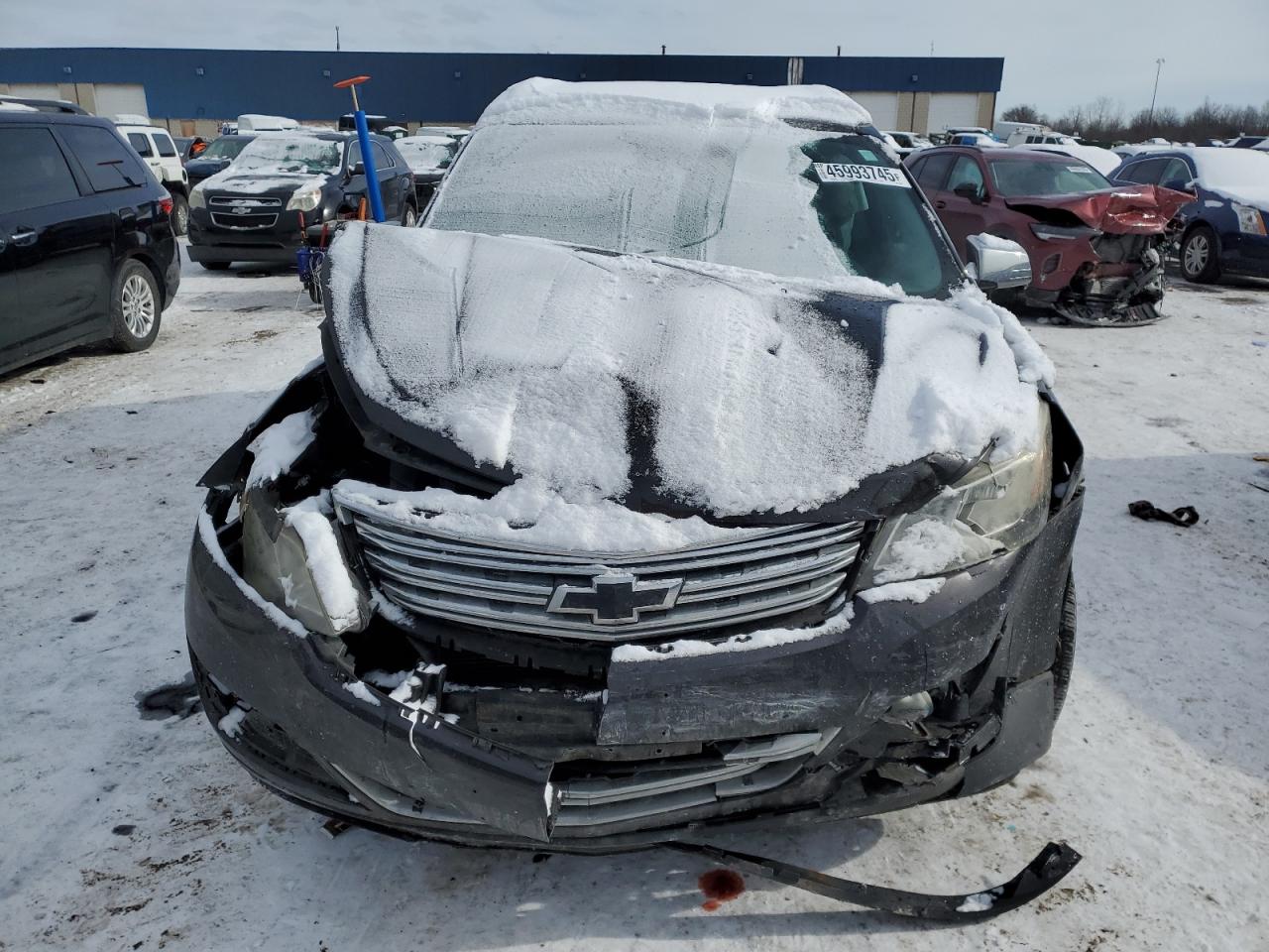 2017 Chevrolet Traverse VIN 1GNKRFED2HJ144305 Copart auction photo, front end damage thumbnail 5
