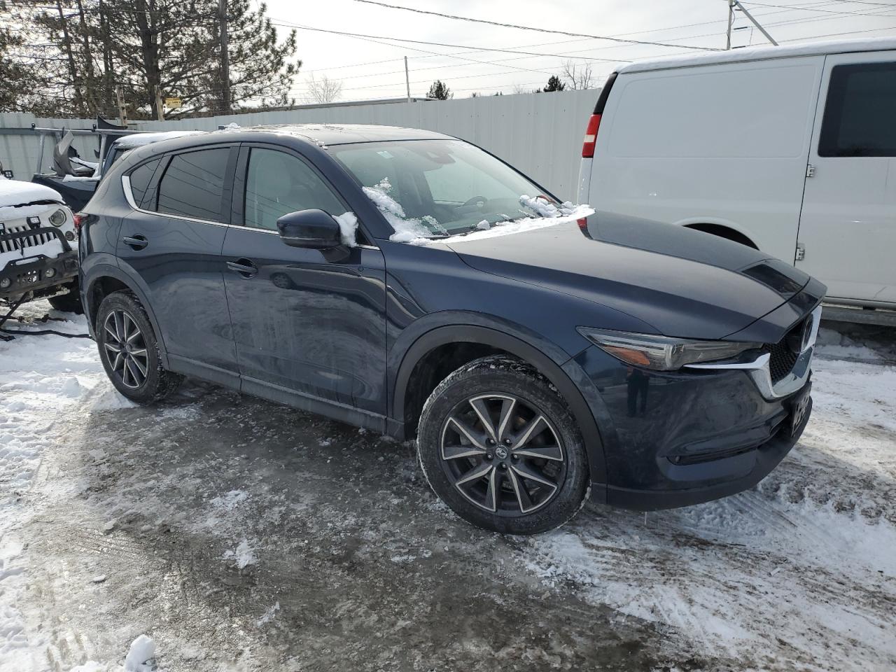 2017 Mazda CX-5 VIN JM3KFBDL8H0170763 Copart auction photo, rear end damage thumbnail 4