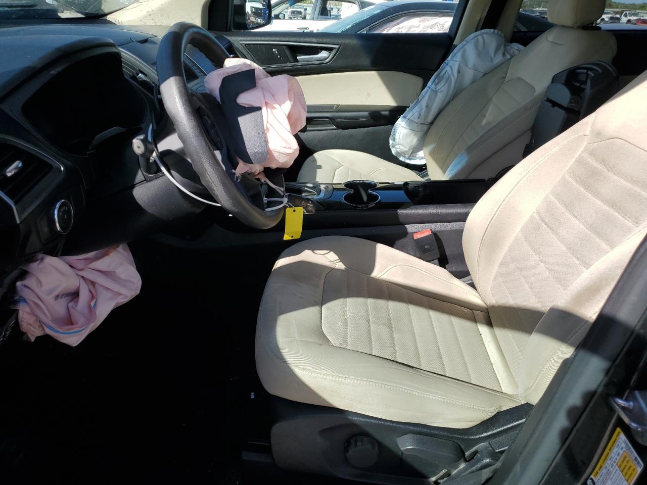 2015 Ford Edge VIN 2FMTK3G84FBB48837 Copart auction photo, hail / front end damage thumbnail 7