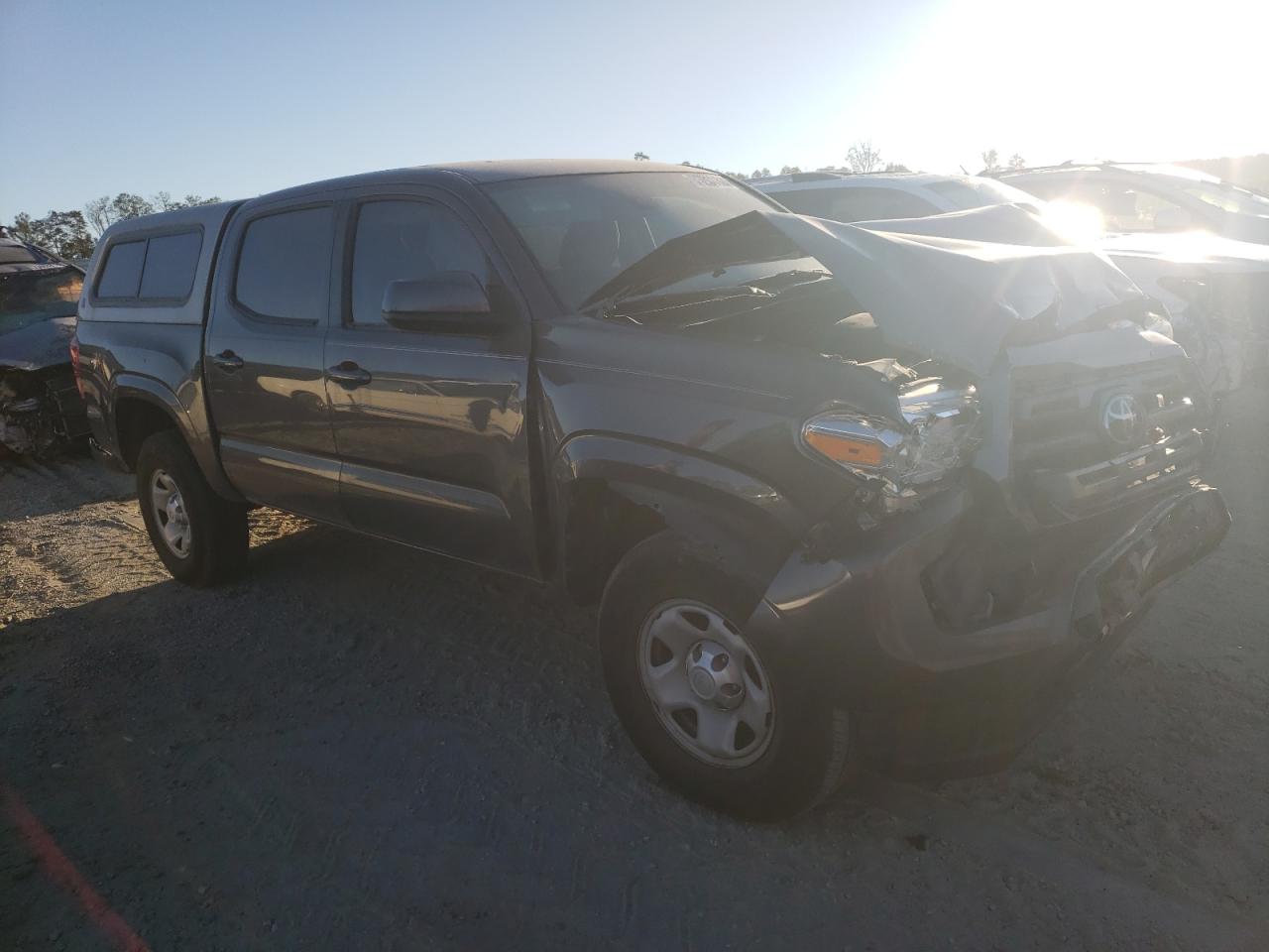 2019 Toyota Tacoma VIN 5TFAX5GN3KX146417 Copart auction photo, front end / rear end damage thumbnail 4