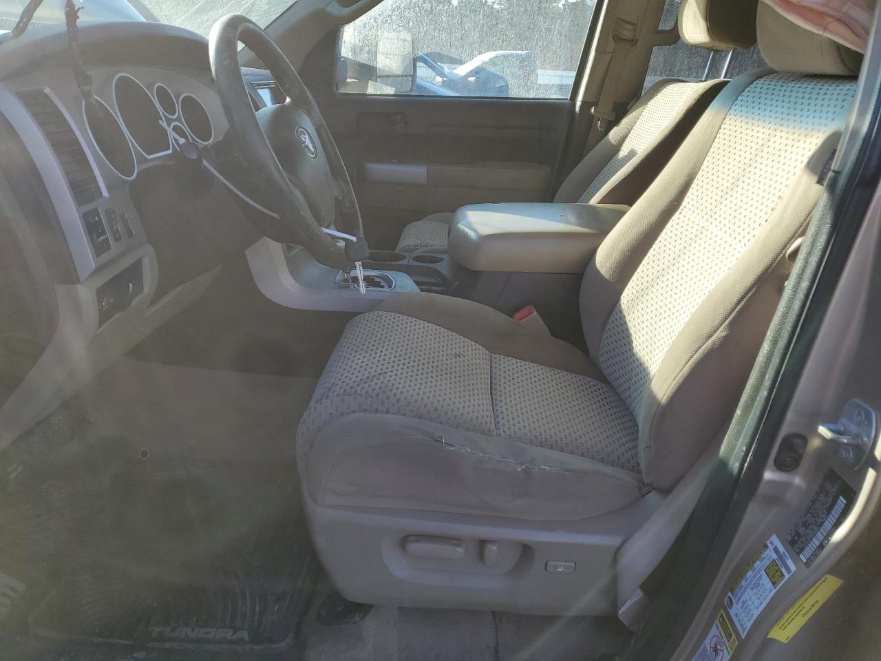 2008 Toyota Tundra VIN 5TFCV54168X008685 Copart auction photo, side damage thumbnail 7