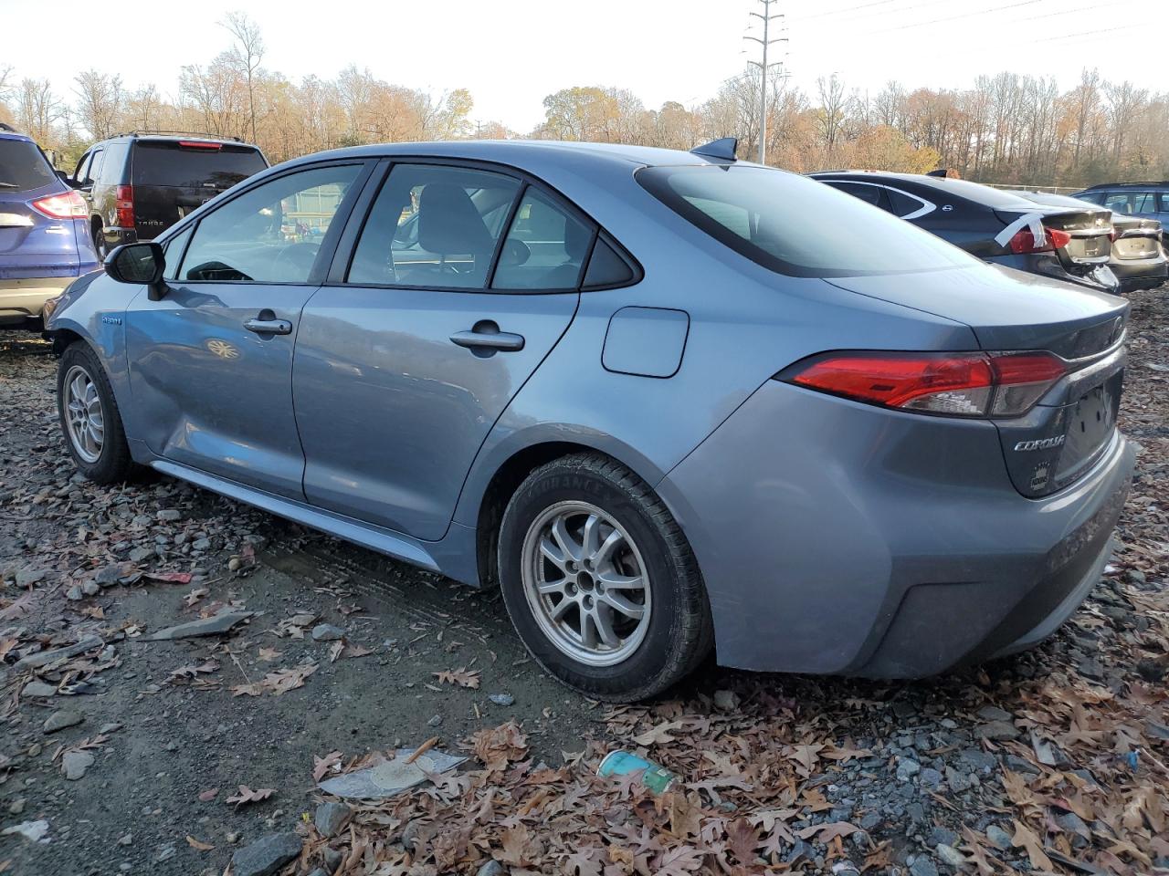 2020 Toyota Corolla VIN JTDEBRBE9LJ016998 Copart auction photo, front end / side damage thumbnail 2