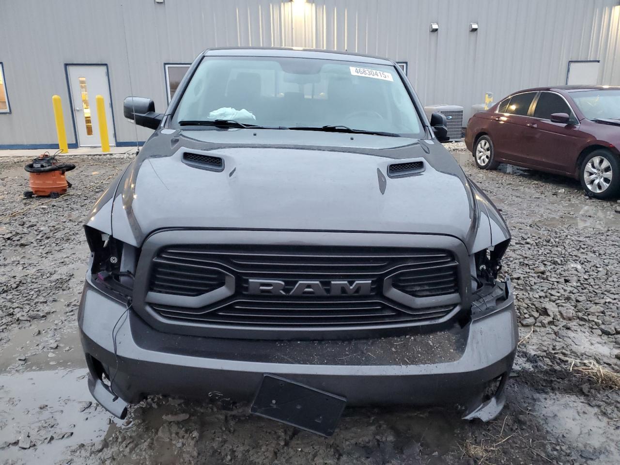 2018 RAM 1500 VIN 1C6RR7UT6JS163176 Copart auction photo, front end / undercarriage damage thumbnail 5