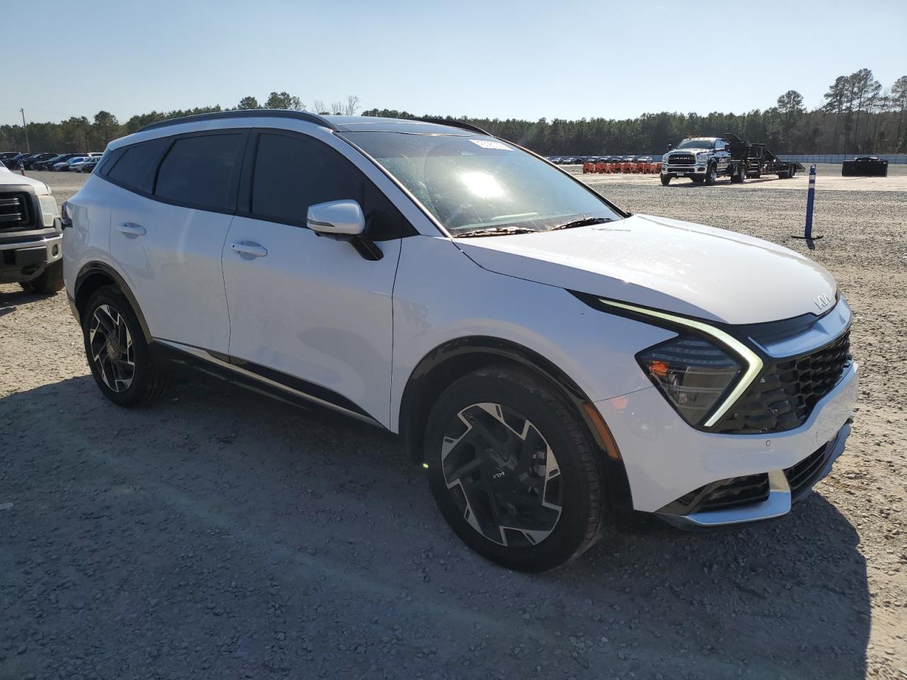 2024 KIA Sportage VIN 5XYK5CDFXRG208534 Copart auction photo, side damage thumbnail 4