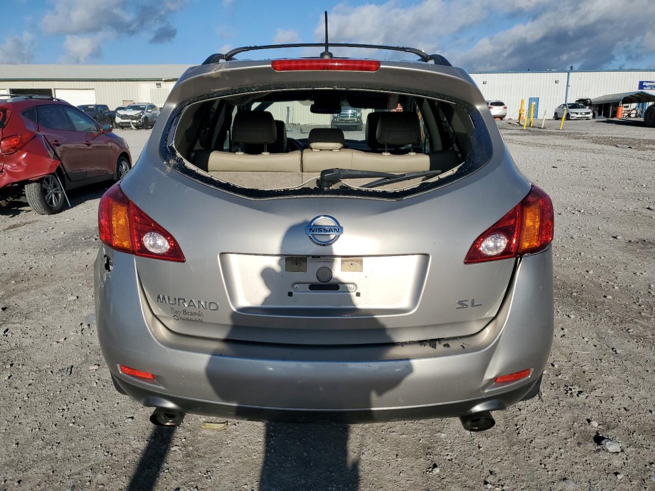 2010 Nissan Murano VIN JN8AZ1MU3AW007010 Copart auction photo, all over damage thumbnail 6