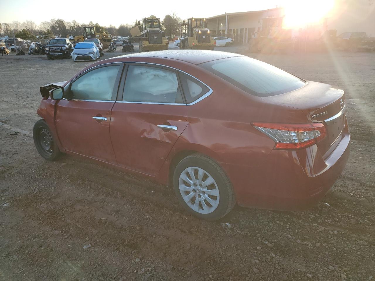2013 Nissan Sentra VIN 3N1AB7AP5DL753330 Copart auction photo, front end damage thumbnail 2