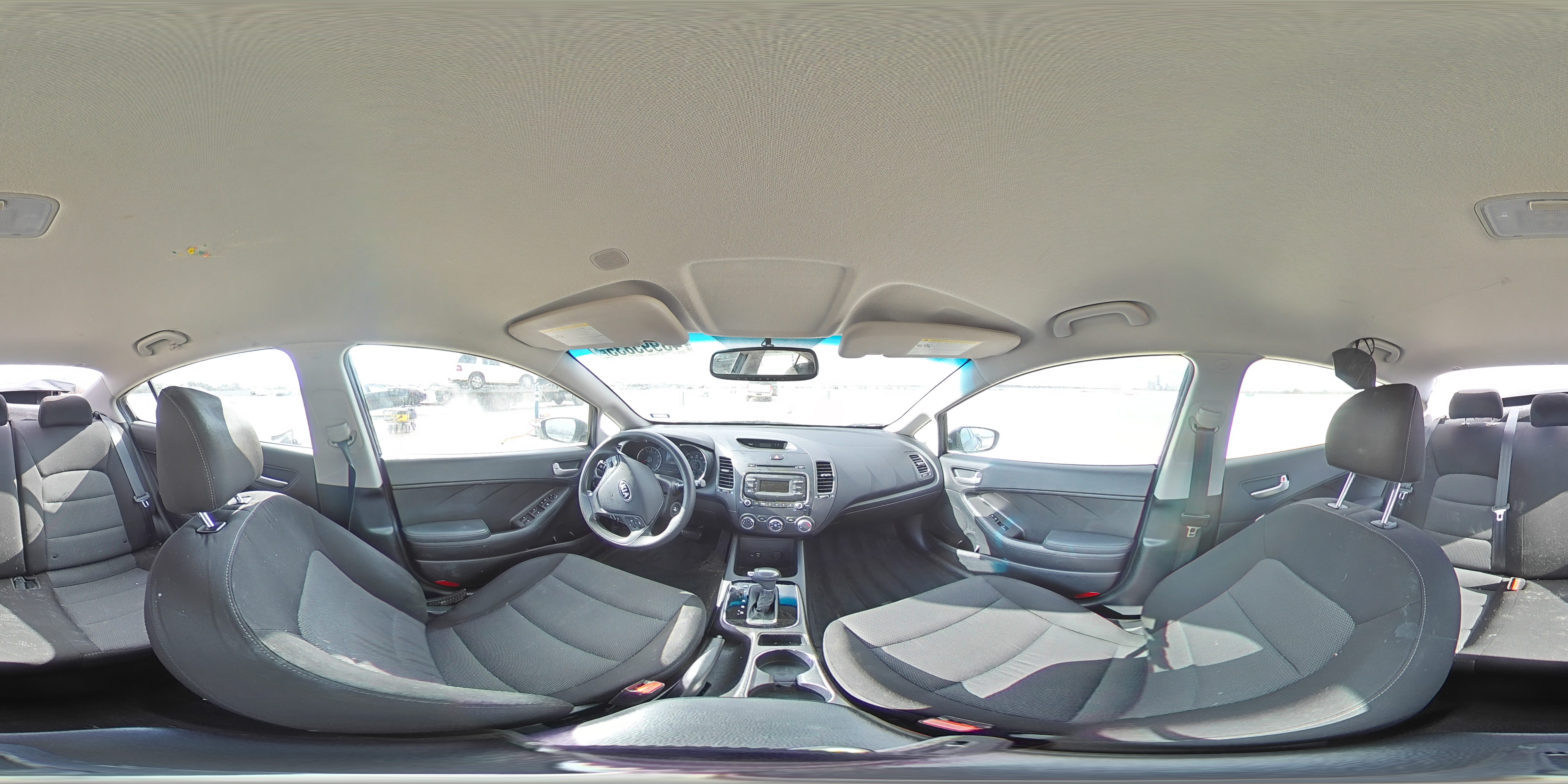 2017 KIA Forte VIN 3KPFK4A73HE071929 Copart auction photo, rear end damage thumbnail 13