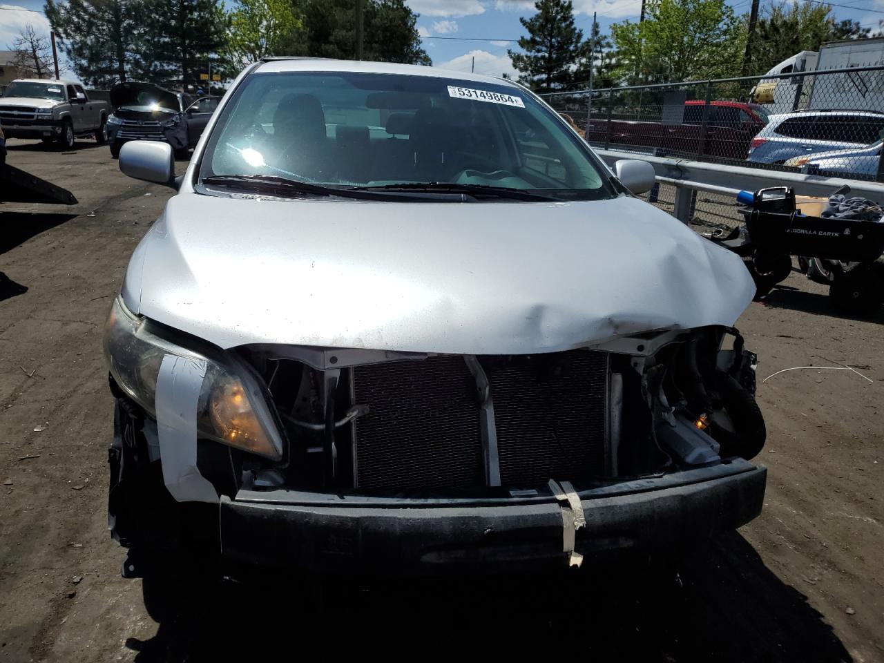 2009 Toyota Corolla VIN 1NXBU40E79Z145909 Copart auction photo, front end damage thumbnail 5