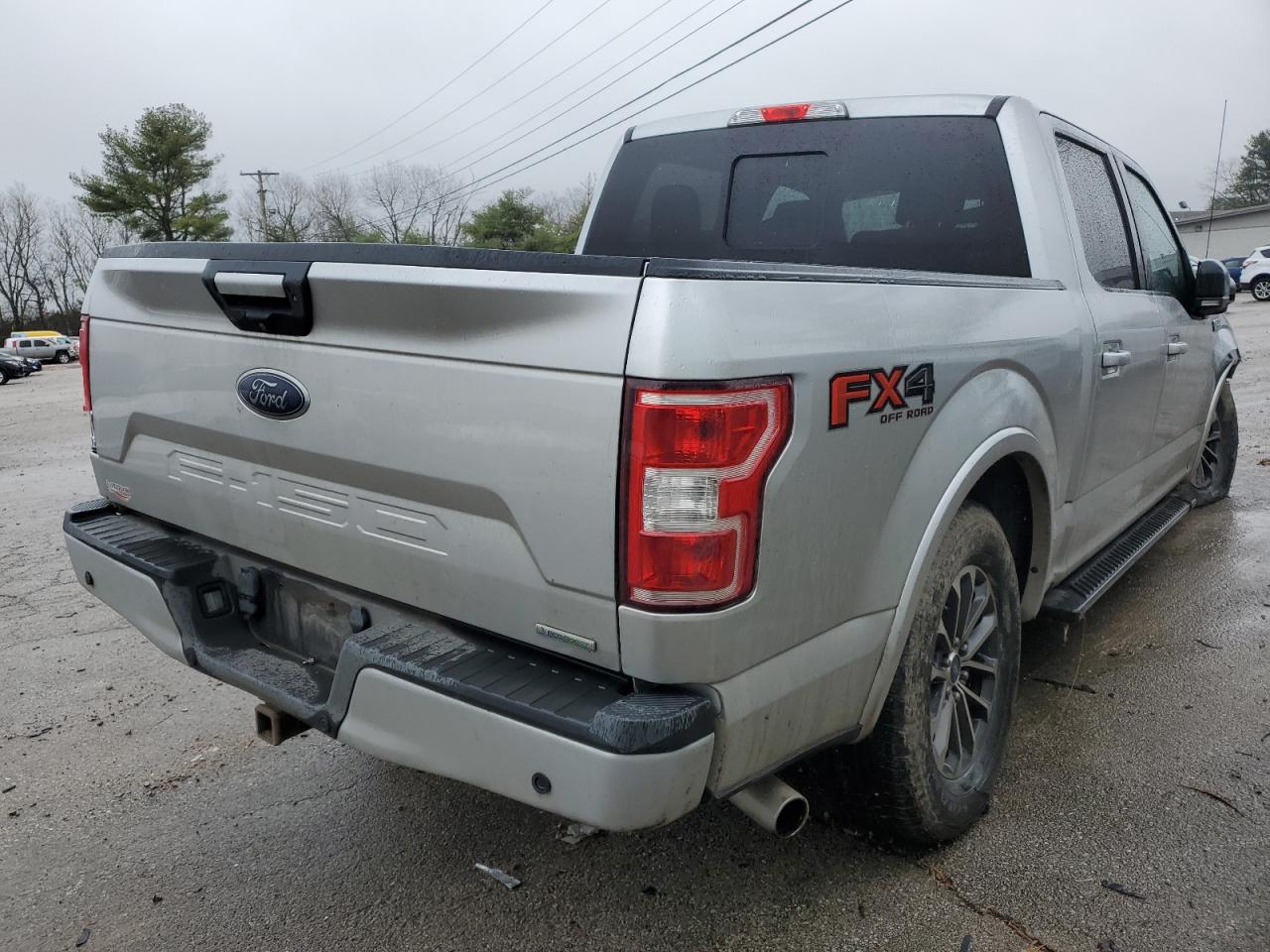 2018 Ford F-150 VIN 1FTEW1EG4JFB67864 Copart auction photo, side / front end damage thumbnail 3