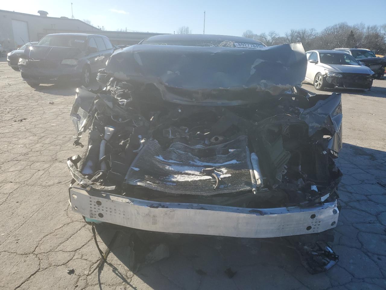 2013 Honda Civic VIN 2HGFB2F55DH519759 Copart auction photo, front end damage thumbnail 5