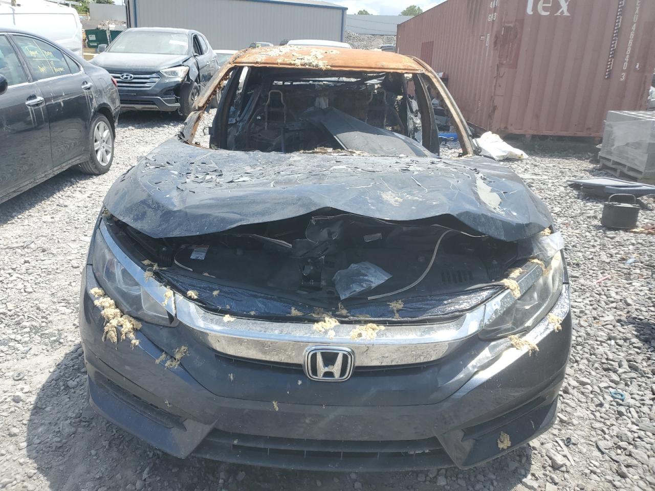 2018 Honda Civic VIN 19XFC2F55JE012895 Copart auction photo, burn - interior damage thumbnail 5