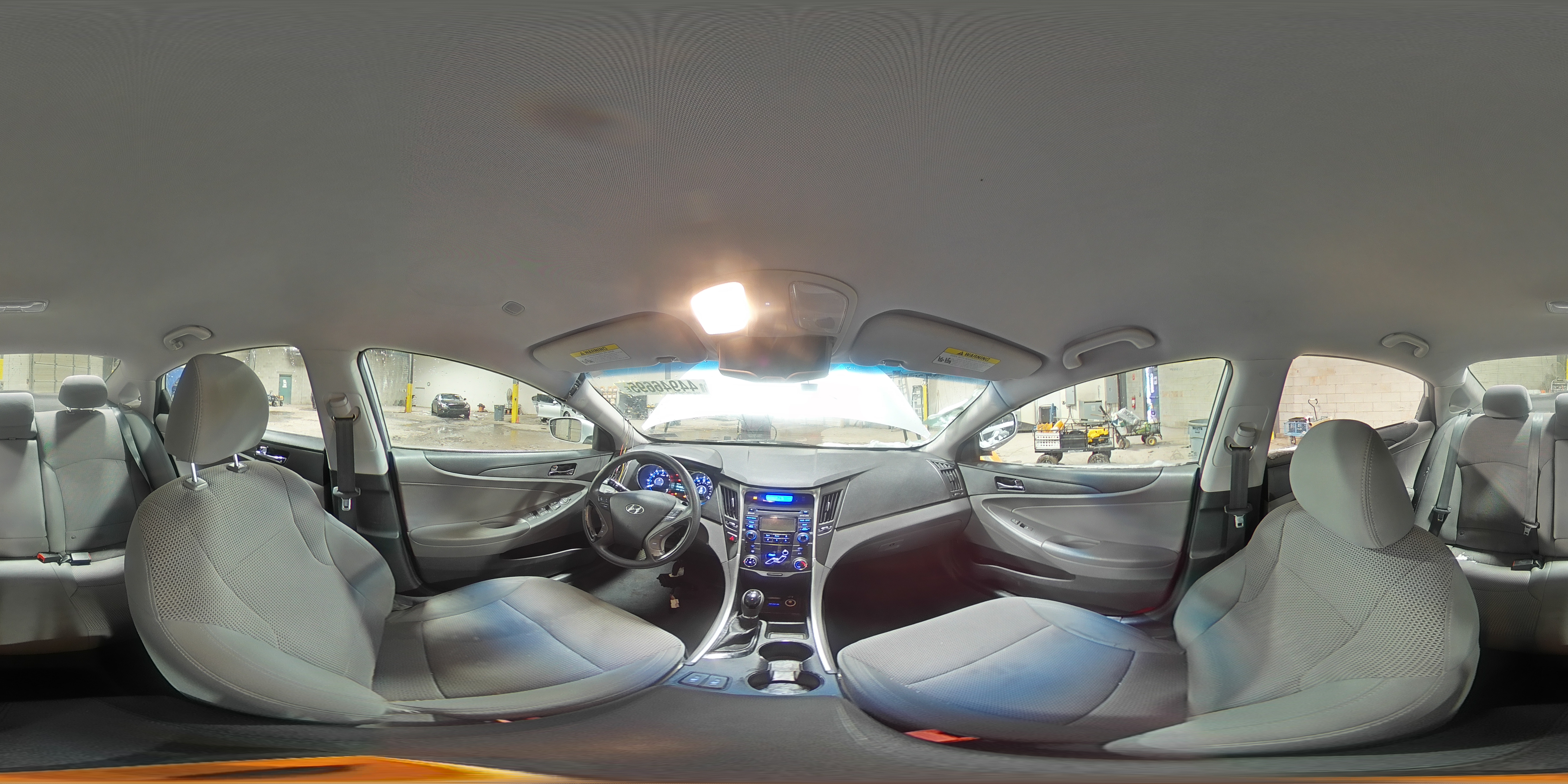 2013 Hyundai Sonata VIN 5NPEB4AC4DH578742 Copart auction photo, front end / rear end damage thumbnail 15