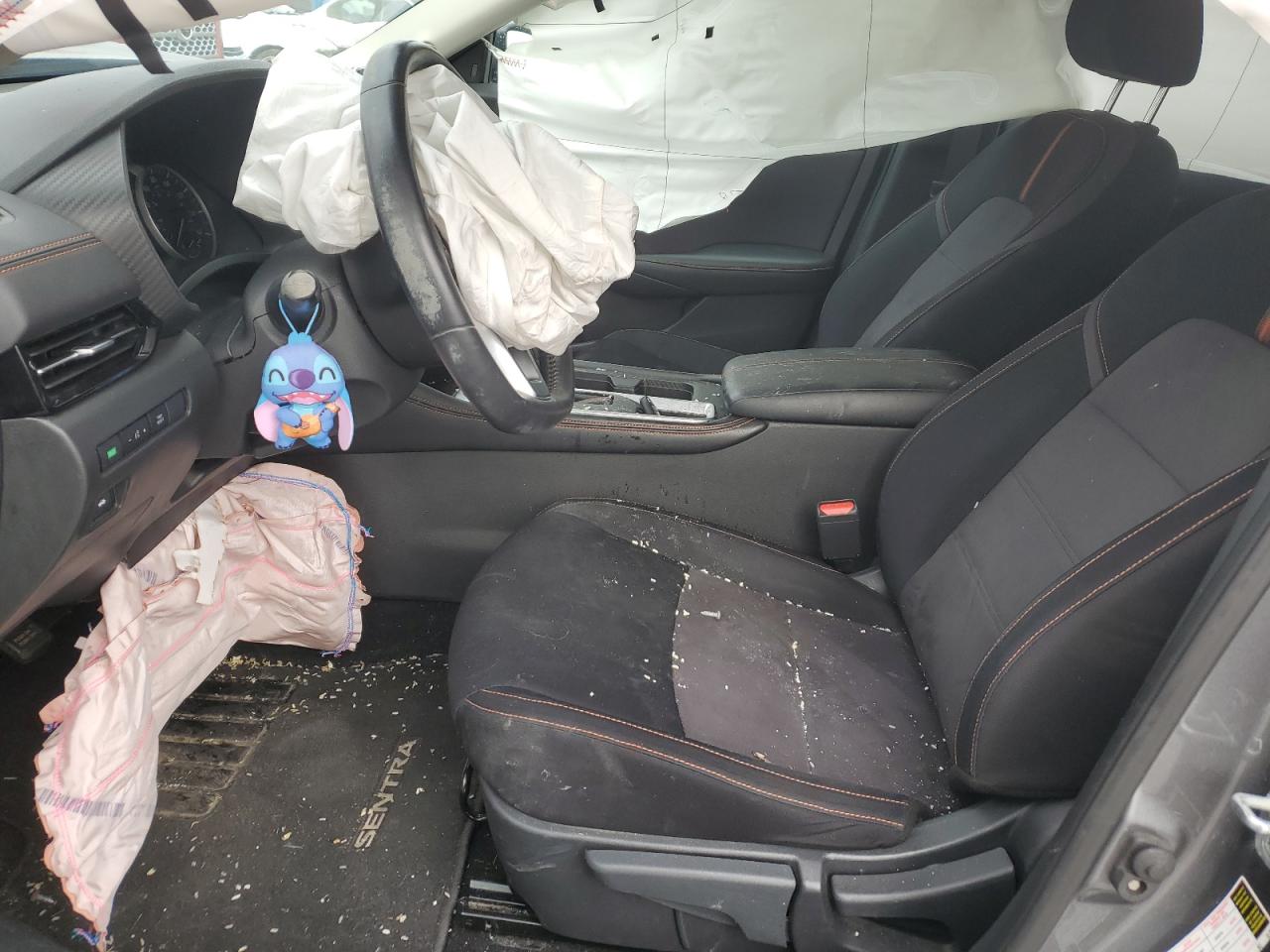 2020 Nissan Sentra VIN 3N1AB8DV3LY211662 Copart auction photo, front end / rear end damage thumbnail 7
