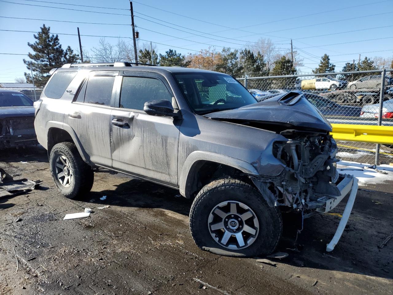 2020 Toyota 4Runner VIN JTEBU5JR9L5744139 Copart auction photo, front end damage thumbnail 4