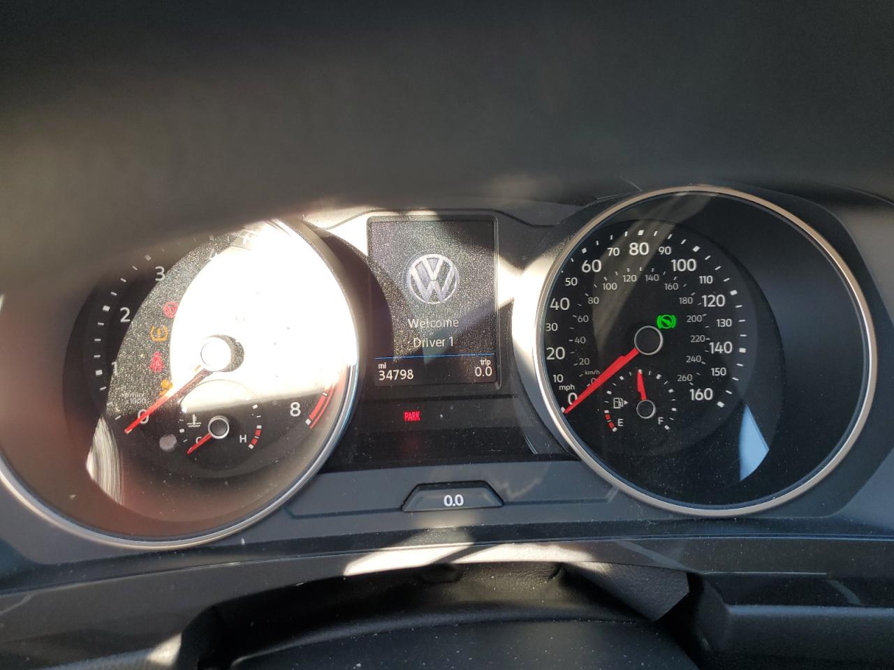 2020 Volkswagen Tiguan VIN 3VV0B7AX5LM130860 Copart auction photo, front end / undercarriage damage thumbnail 9