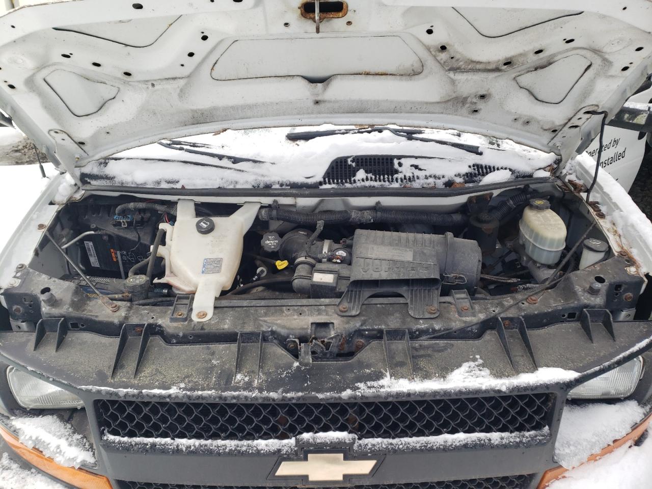 2014 Chevrolet Express VIN 1GB3G3CG4E1120070 Copart auction photo, mechanical damage thumbnail 12