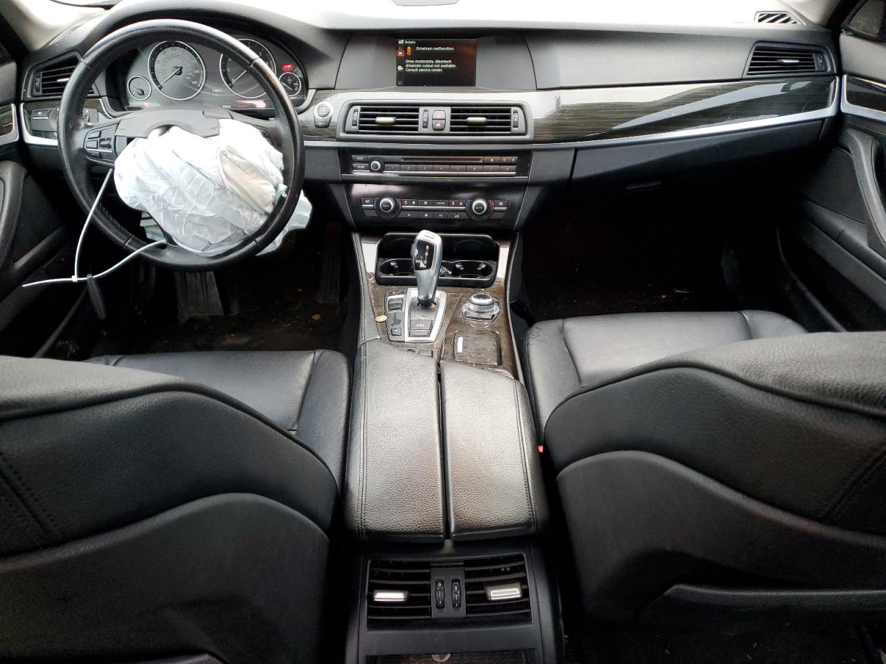2013 BMW 5er VIN WBAXG5C50DD233838 Copart auction photo, front end / undercarriage damage thumbnail 8