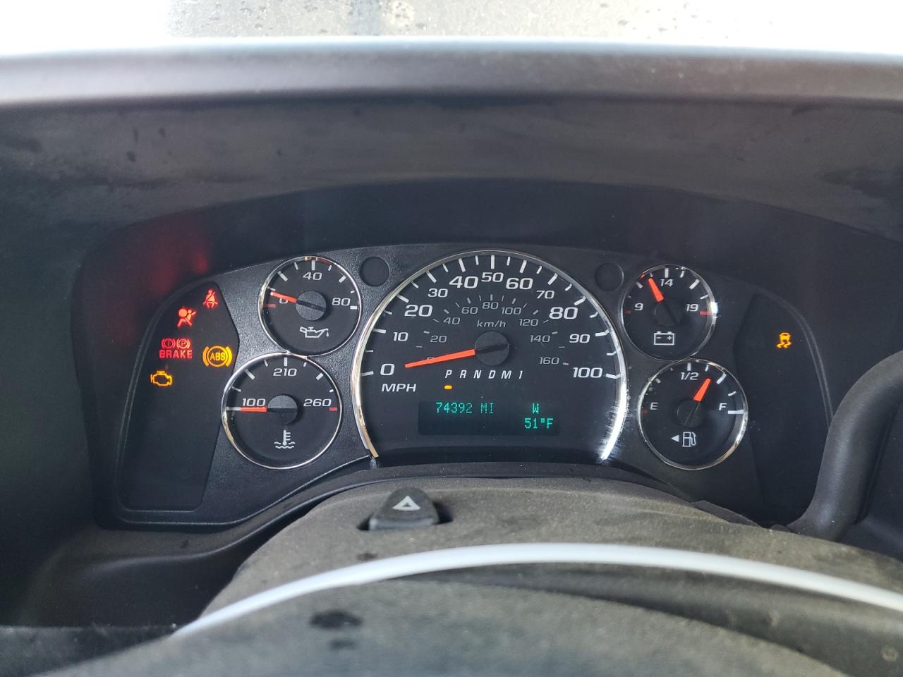 2016 GMC Savana VIN 1GTW7AFF1G1255400 Copart auction photo, front end damage thumbnail 9
