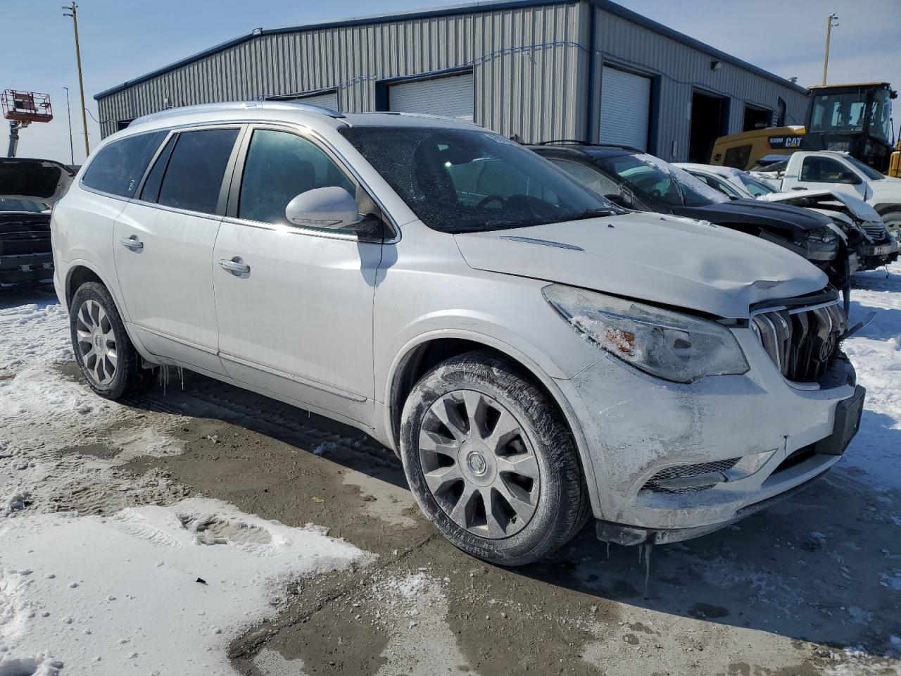 2017 Buick Enclave VIN 5GAKRBKD6HJ101173 Copart auction photo, front end damage thumbnail 4