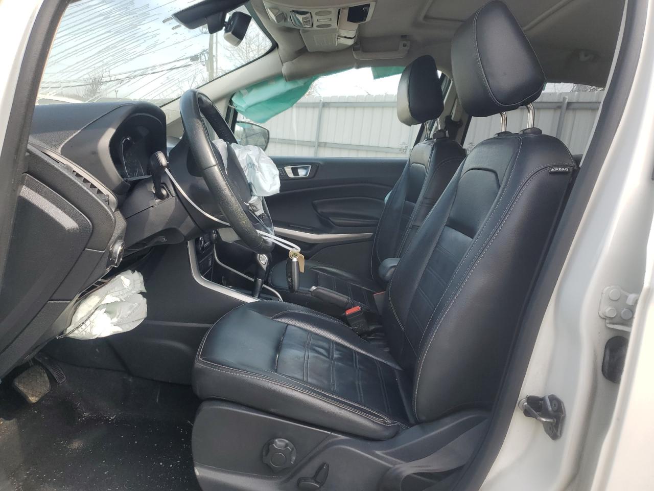 2018 Ford EcoSport VIN MAJ6P1WL6JC245470 Copart auction photo, front end / side damage thumbnail 7