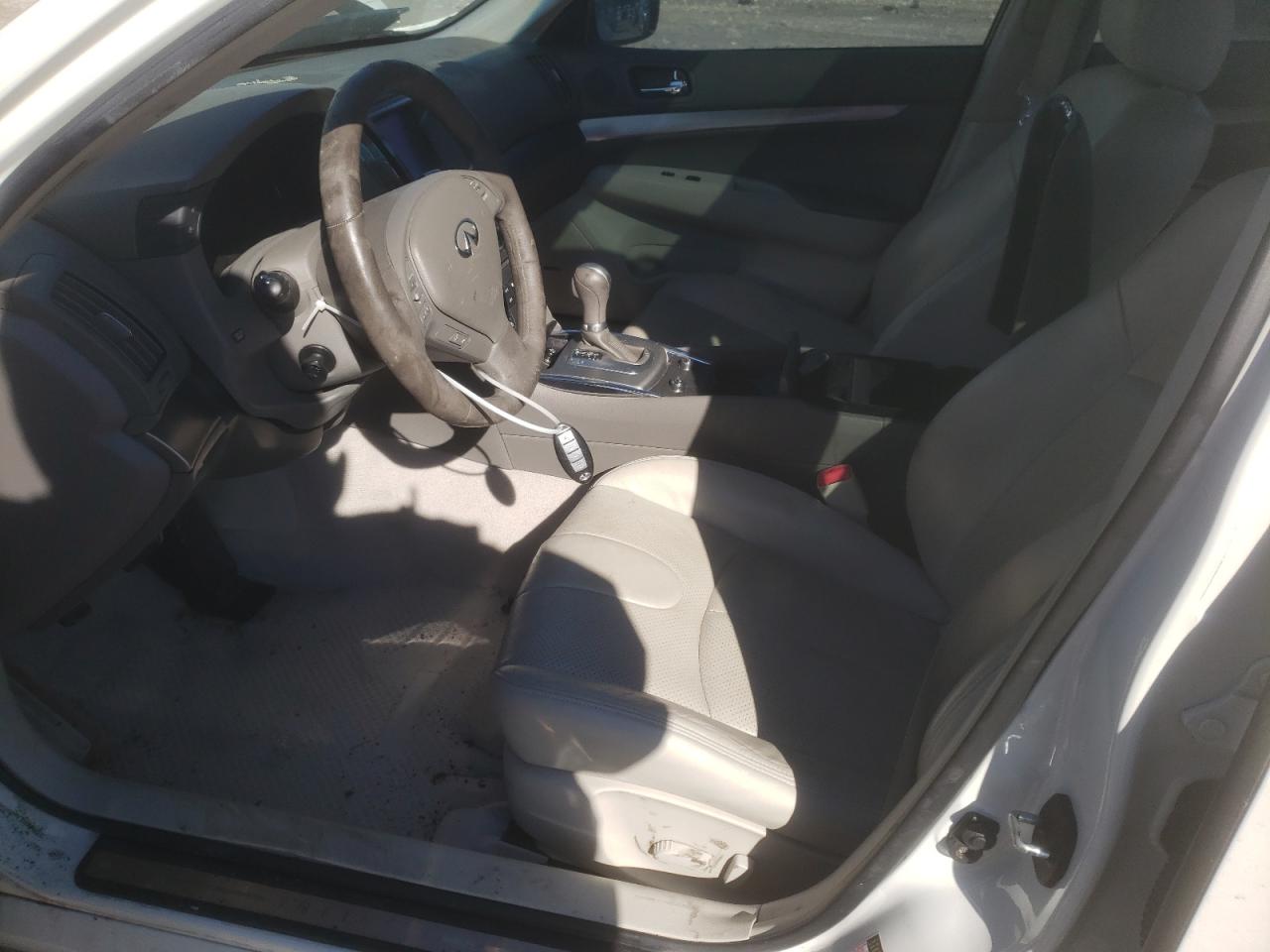 2011 Infiniti G VIN JN1CV6AP1BM500020 Copart auction photo, rear end / side damage thumbnail 7