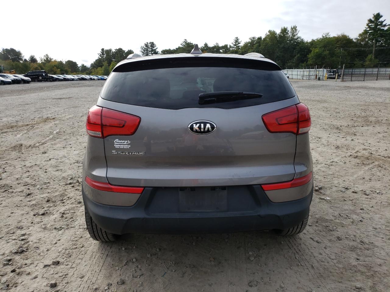 2015 KIA Sportage VIN KNDPBCAC8F7760342 Copart auction photo, all over damage thumbnail 6