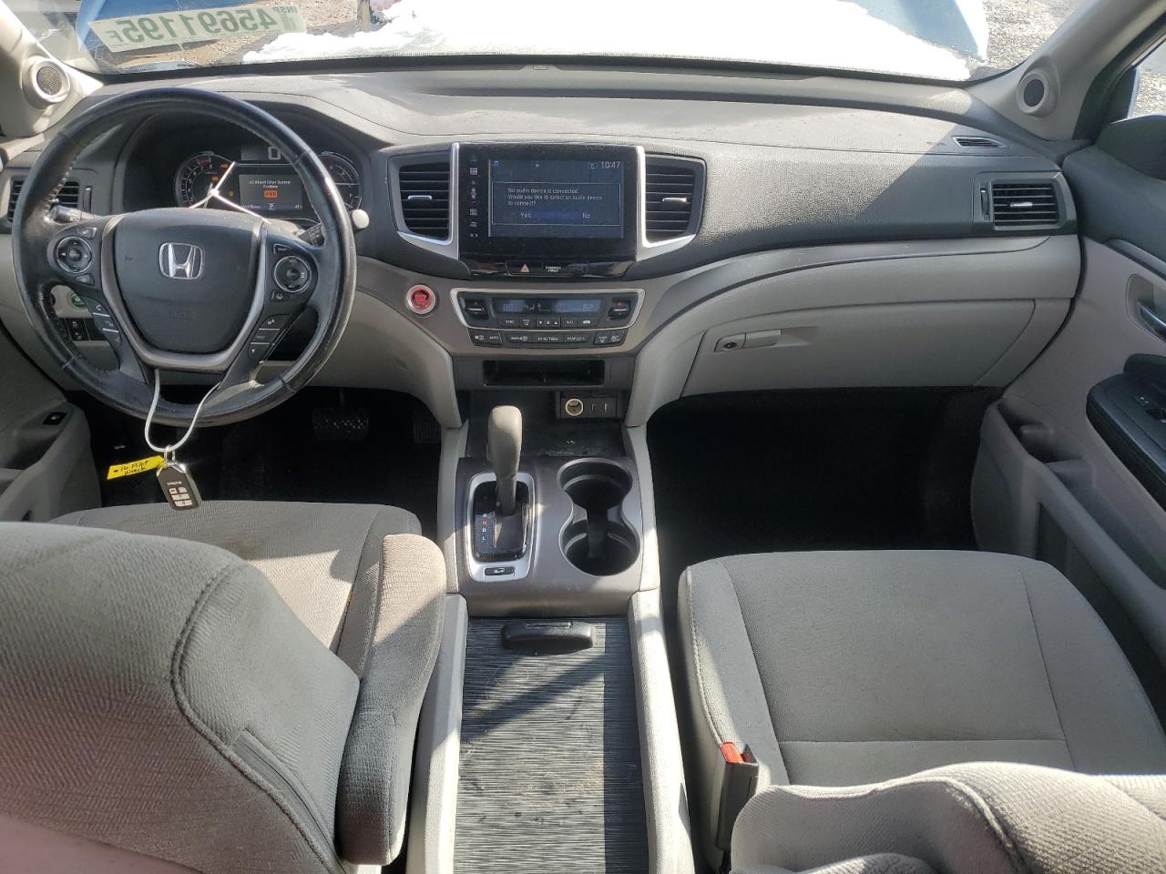 2016 Honda Pilot VIN 5FNYF6H43GB123850 Copart auction photo, all over damage thumbnail 8
