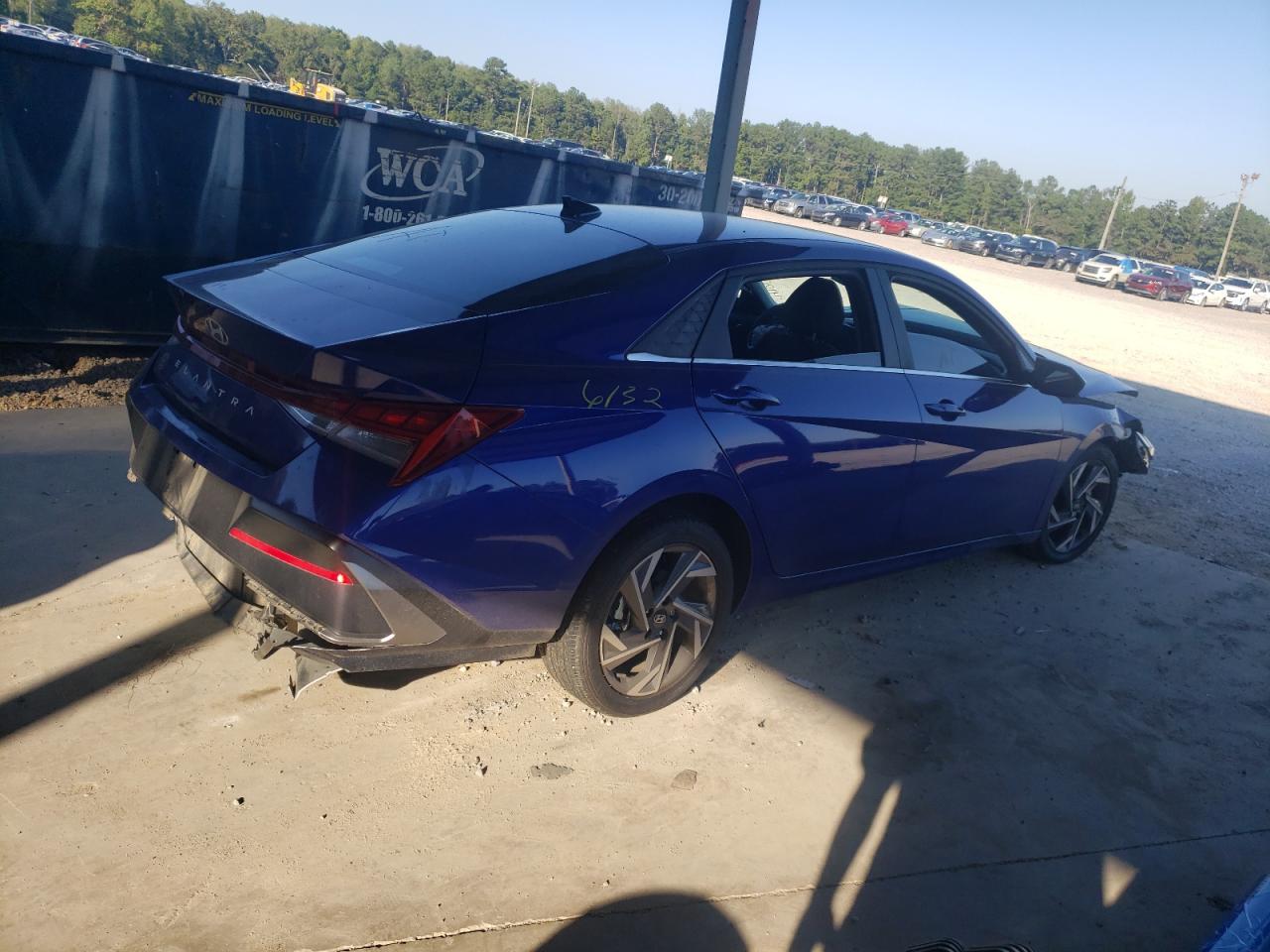 2024 Hyundai Elantra VIN KMHLS4DG8RU704244 Copart auction photo, front end damage thumbnail 3
