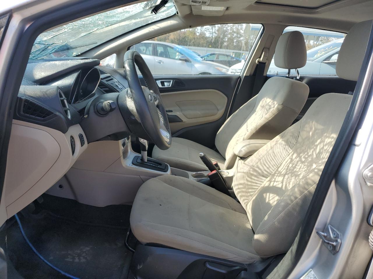 2016 Ford Fiesta VIN 3FADP4BJ5GM161984 Copart auction photo, top/roof / minor dent/scratches damage thumbnail 7