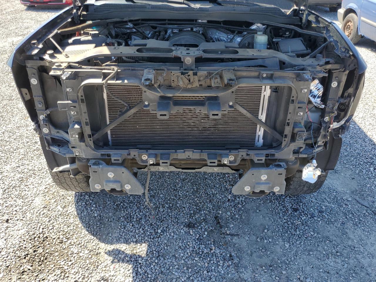 2014 Chevrolet Silverado VIN 3GCPCRECXEG517886 Copart auction photo, front end / rear end damage thumbnail 11