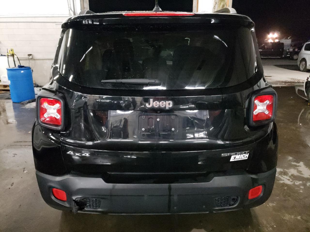2017 Jeep Renegade VIN ZACCJBAB0HPE59766 Copart auction photo, side / rollover damage thumbnail 6