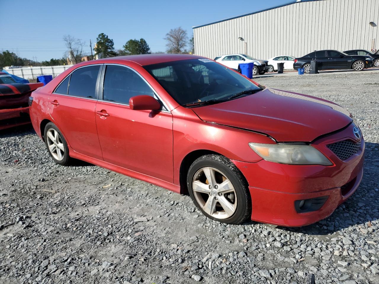 2010 Toyota Camry VIN 4T1BF3EK6AU505503 Copart auction photo, minor dent/scratches damage thumbnail 4