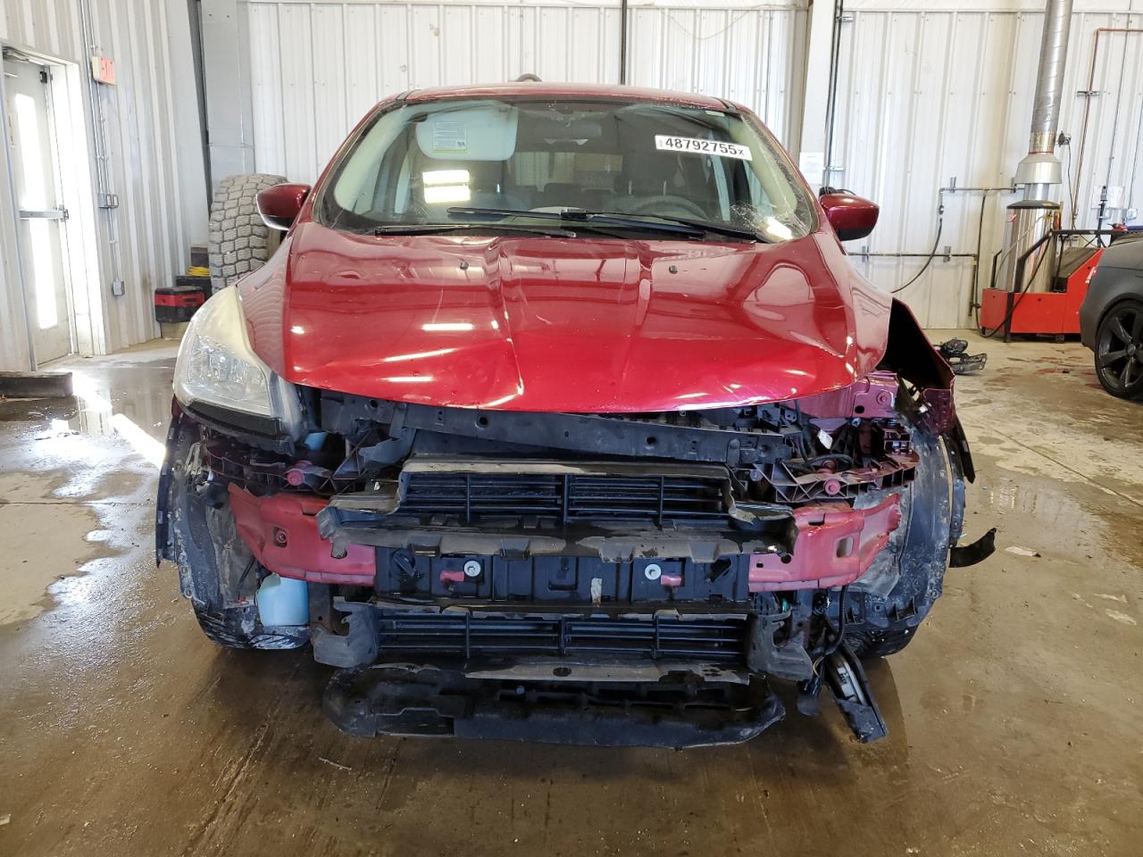 2015 Ford Escape VIN 1FMCU9GX8FUC57512 Copart auction photo, front end damage thumbnail 5