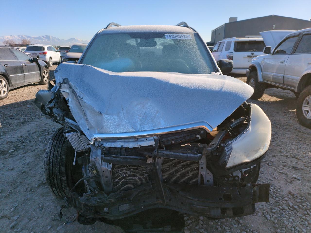 2016 Subaru Forester VIN JF2SJABC8GH512802 Copart auction photo, front end damage thumbnail 5