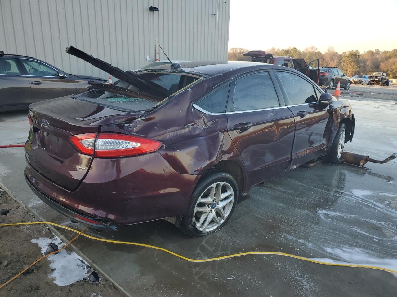 2013 Ford Fusion VIN 3FA6P0H79DR280990 Copart auction photo, rollover damage thumbnail 3