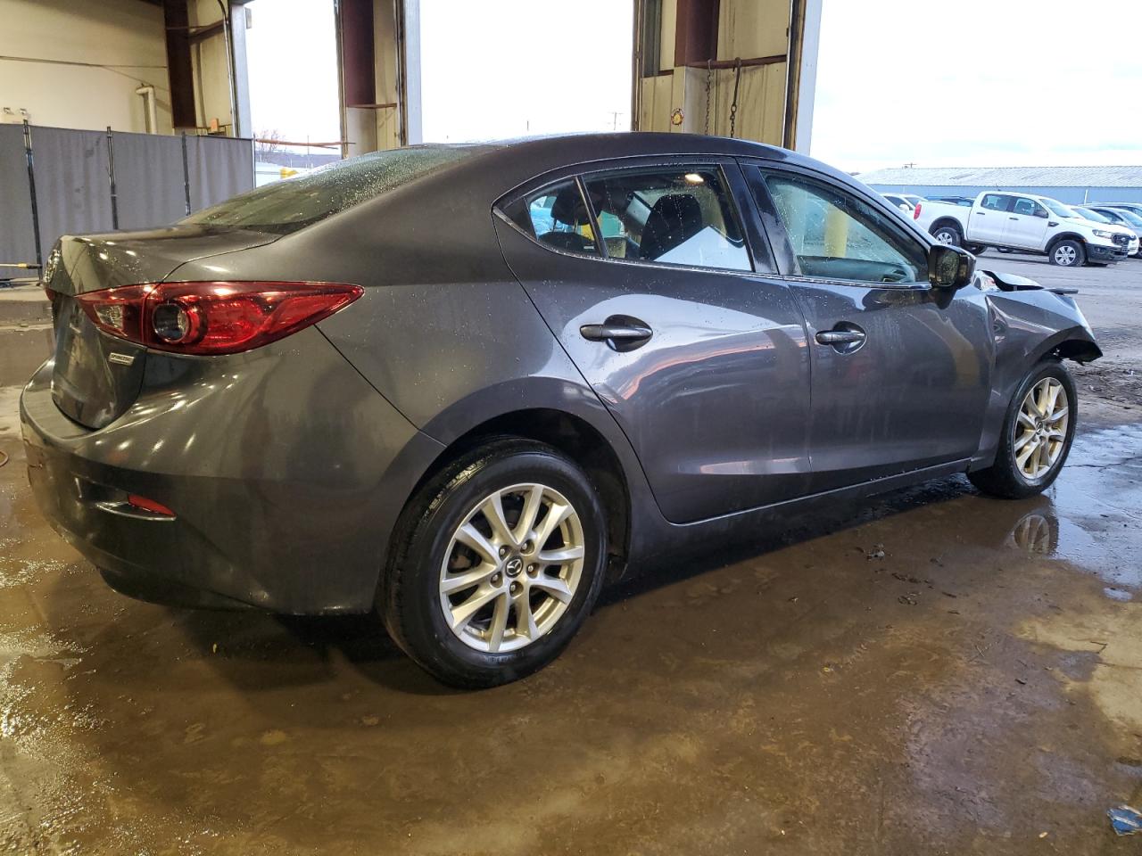 2016 Mazda 3 VIN JM1BM1U75G1300888 Copart auction photo, front end / side damage thumbnail 3
