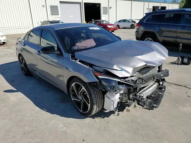 2023 Hyundai Elantra VIN KMHLR4AF0PU490189 Copart auction photo, front end damage thumbnail 11