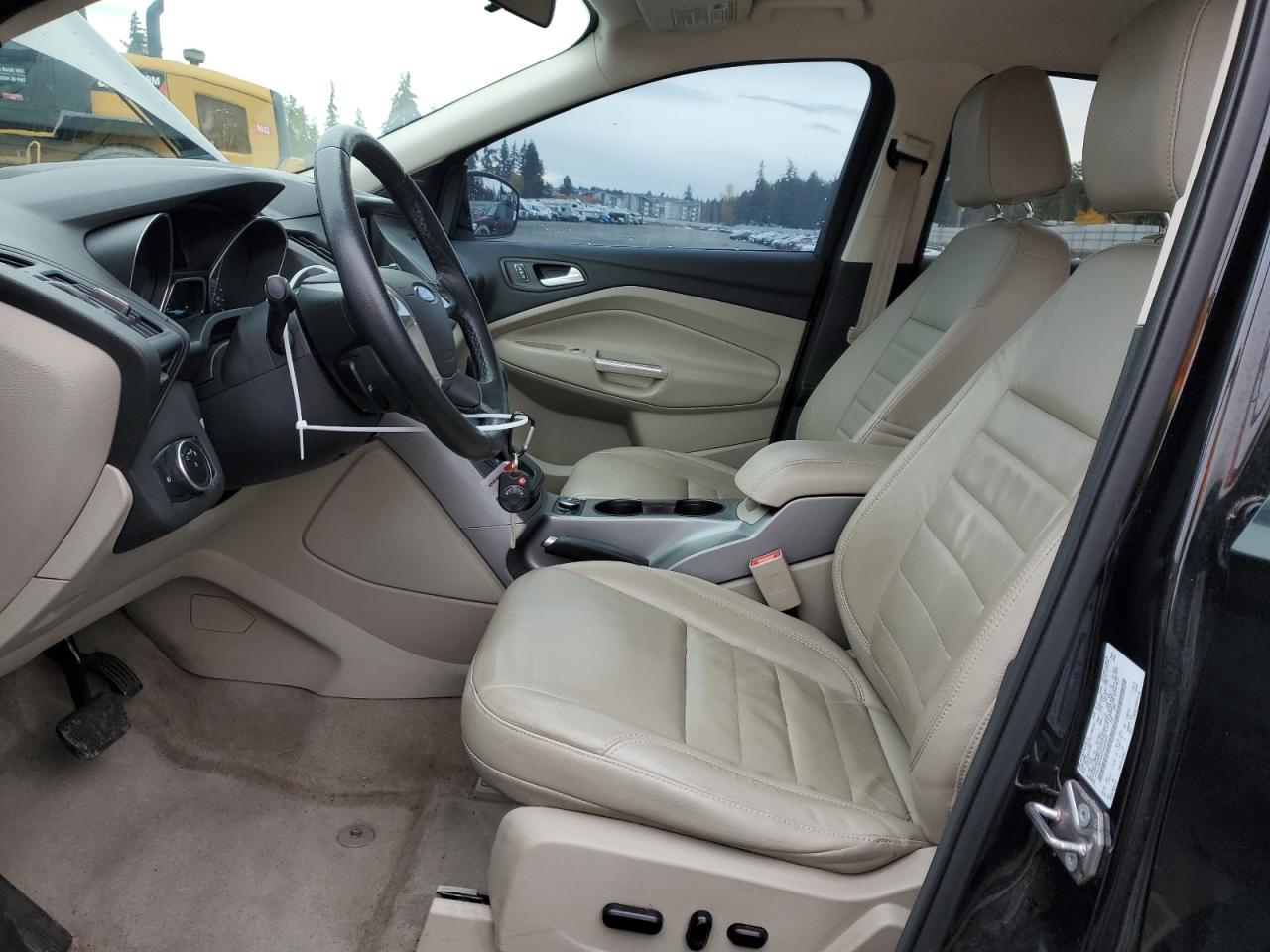 2015 Ford Escape VIN 1FMCU9GX6FUB20603 Copart auction photo, front end damage thumbnail 7