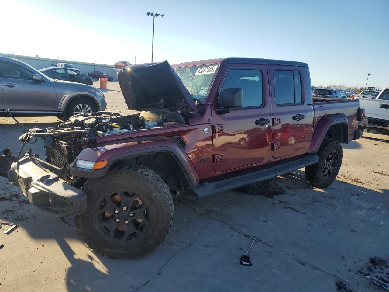 2021 Jeep Gladiator VIN 1C6HJTAG9ML581023