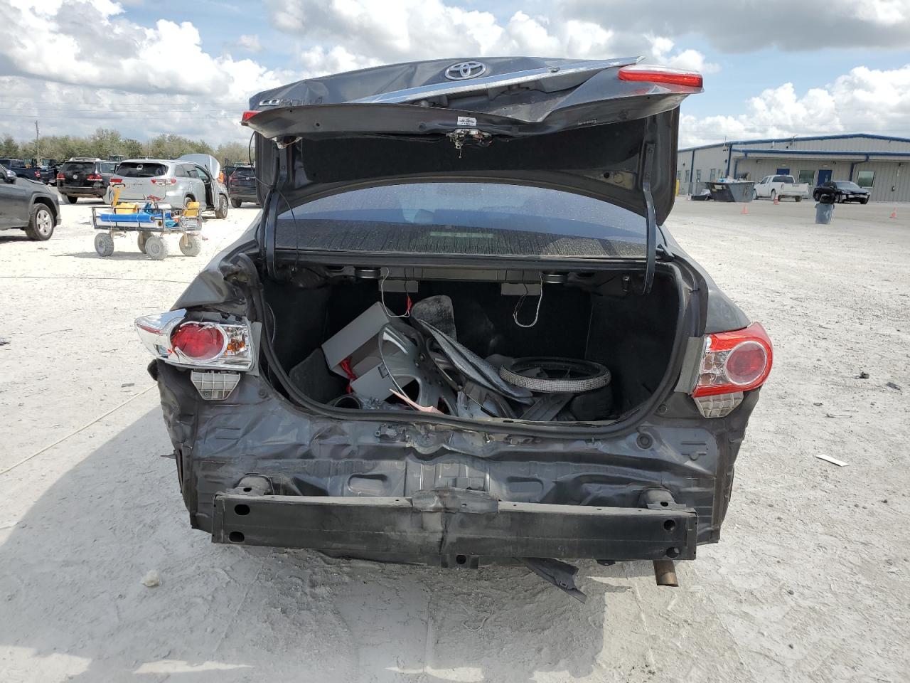 2011 Toyota Corolla VIN 2T1BU4EE7BC591316 Copart auction photo, rear end / front end damage thumbnail 6