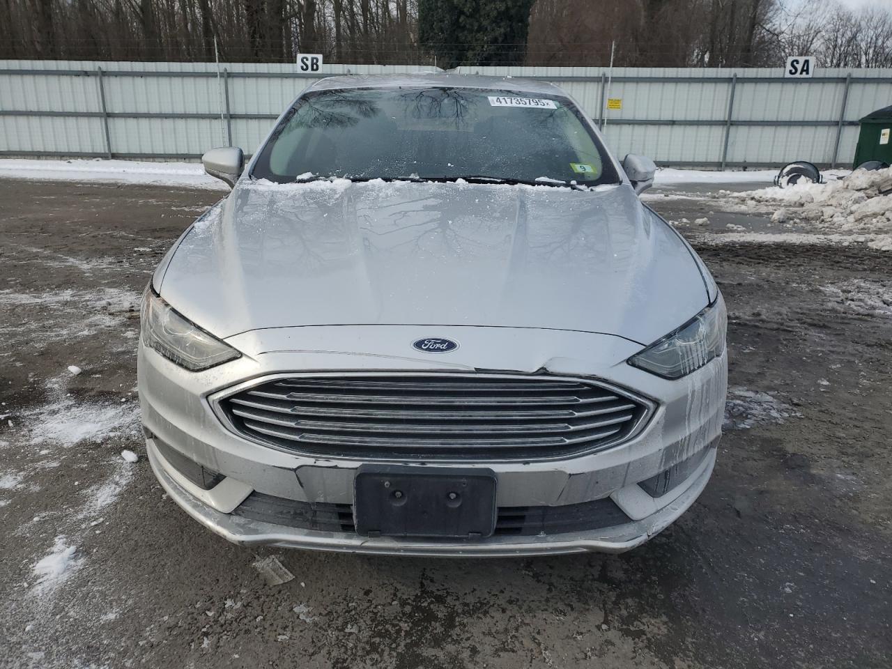 2018 Ford Fusion VIN 3FA6P0LU8JR148179 Copart auction photo, minor dent/scratches damage thumbnail 5