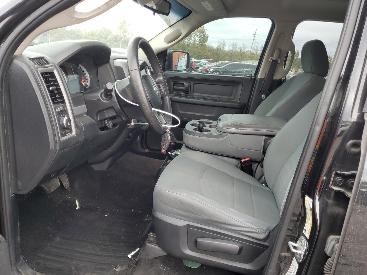 2014 RAM 1500 VIN 3C6RR7KT9EG238257 Copart auction photo, rear end damage thumbnail 7