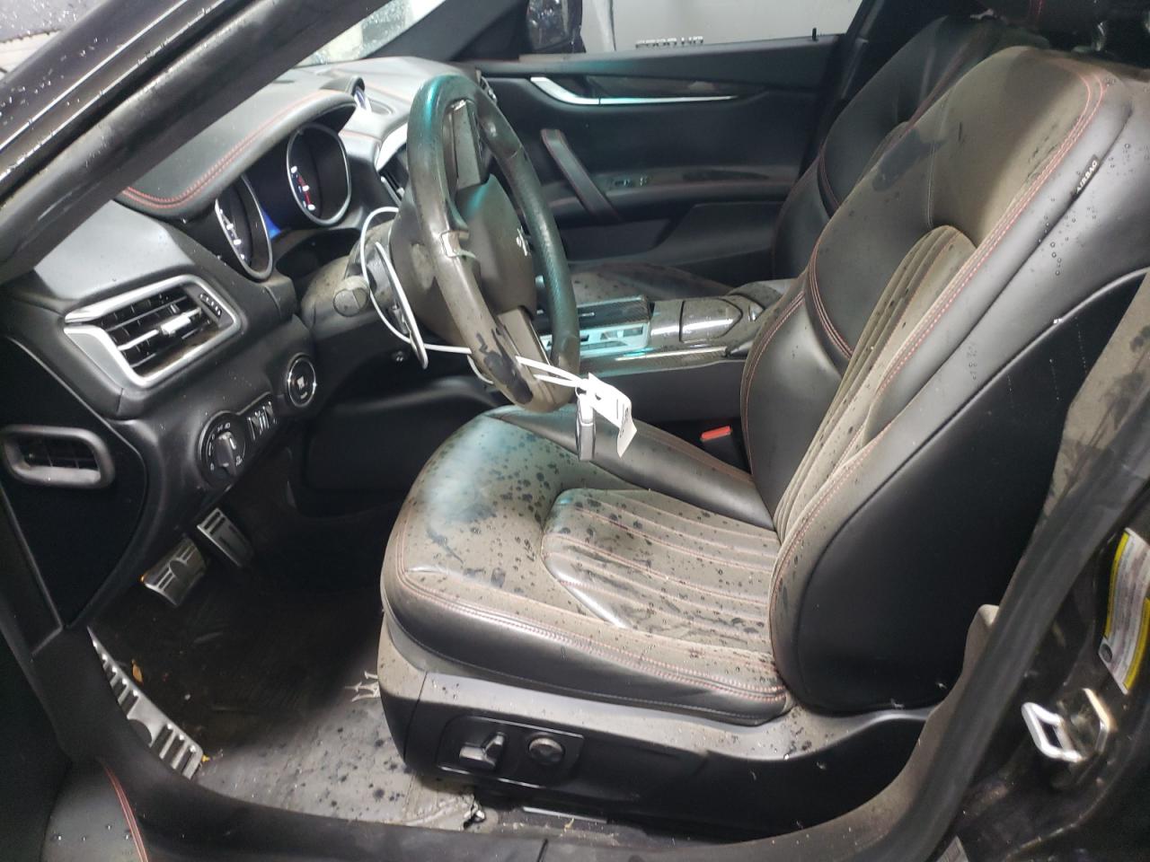 2016 Maserati Ghibli VIN ZAM57RTAXG1170862 Copart auction photo, front end damage thumbnail 7