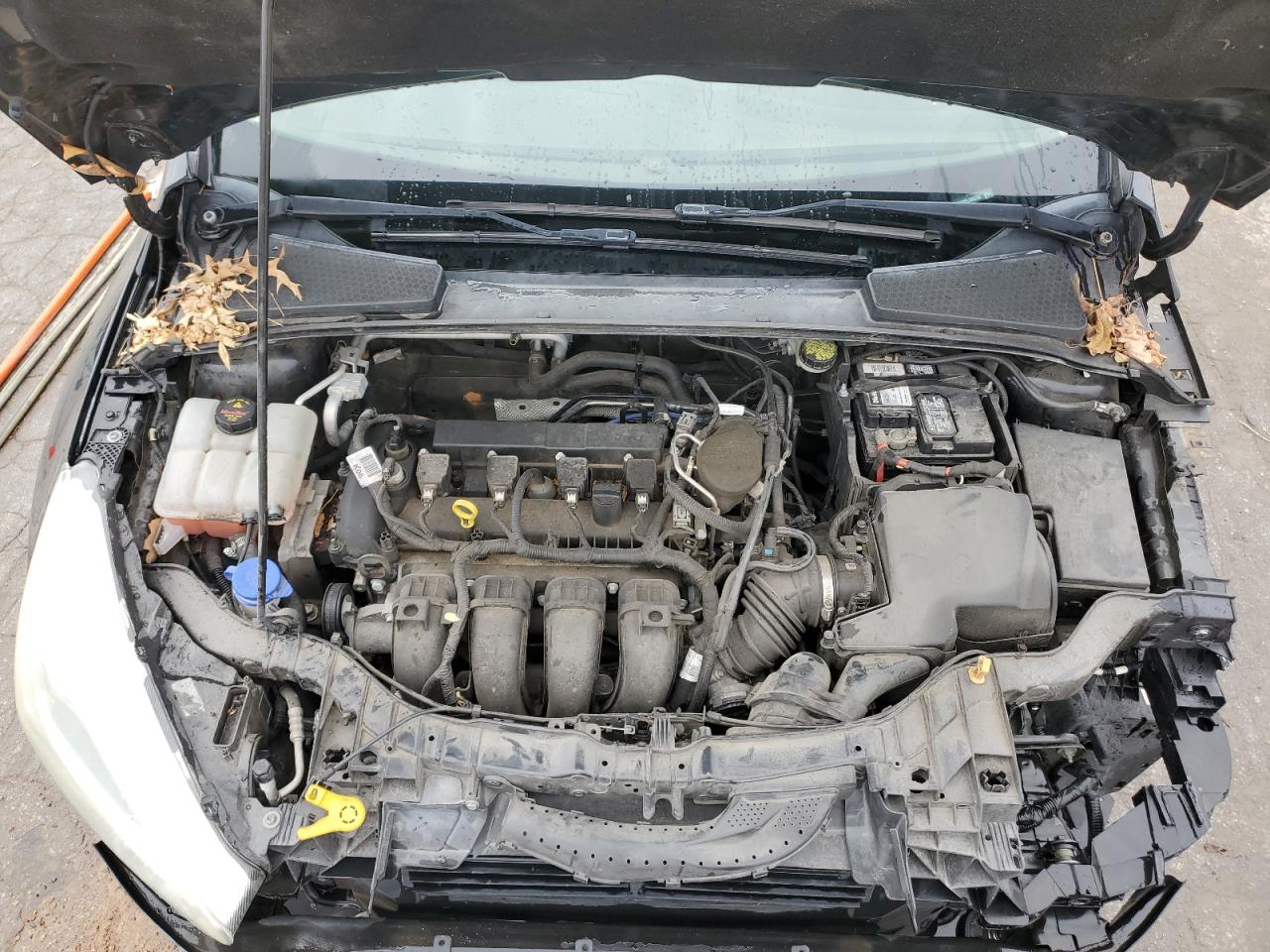2015 Ford Focus VIN 1FADP3F28FL336788 Copart auction photo, front end damage thumbnail 11