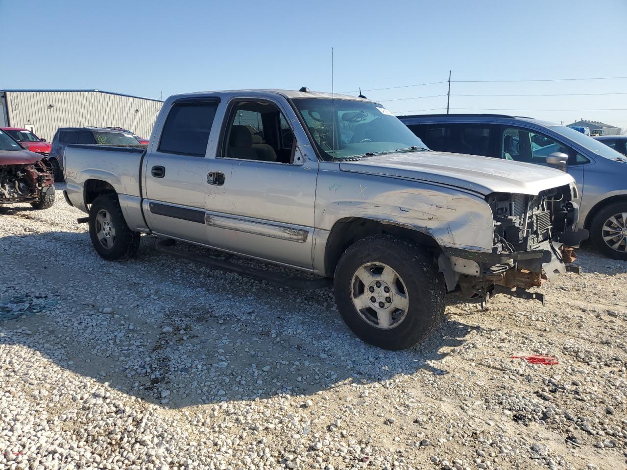 2004 Chevrolet Silverado VIN 2GCEK13T541430662 Copart auction photo, all over damage thumbnail 4